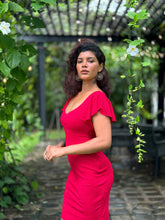 Strappy Back Midi Dress